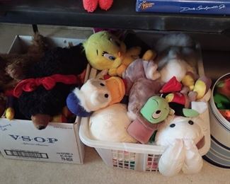 Lots of Stuffed Animals