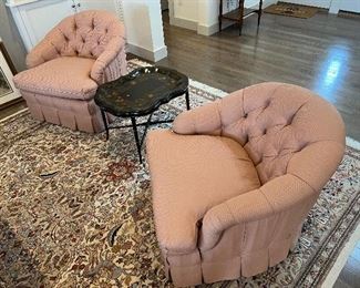 Pair of high end Shoonbeck chairs