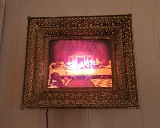 Last Supper Lighted Picture