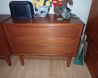 Danish Modern Nils Jonsson 3 drawer dresser