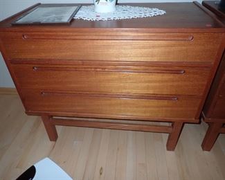 Danish Modern Nils Jonsson Teak Vanity for Torring Mobelfabrik
