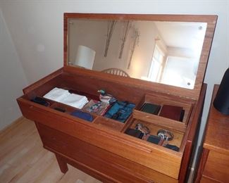 Danish Modern Nils Jonsson Teak Vanity for Torring Mobelfabrik
