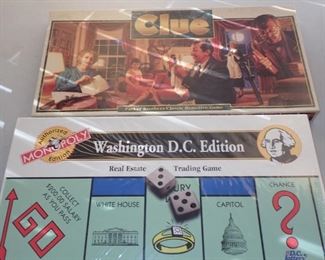 MONOPOLY WASHINGTON D,C, EDITION - CLUE