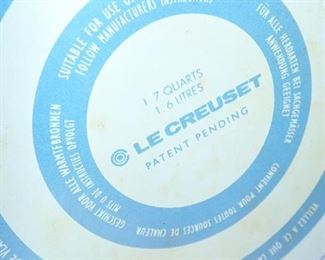 LECREUSET BLUE TEAPOT