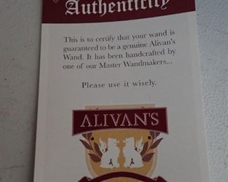 ALIVAN'S MASTER WANDMAKERS / WAND 