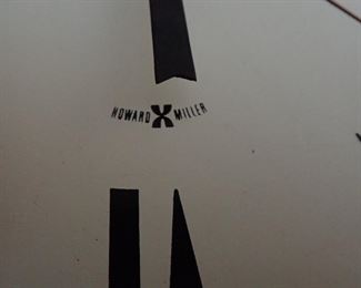 HOWARD MILLER MCM MODEL 611 OAK CLOCK