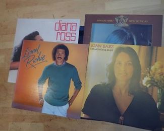 RECORDS DIANA ROSS - JOAN BAEZ