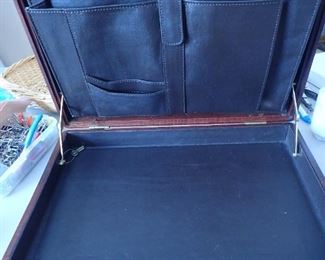WOOD BRIEF CASE