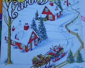 SHEET MUSIC ADVANCED CAROL BOOK