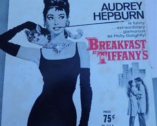 SHEET MUSIC MOON RIVER / AUDREY HEPBURN
