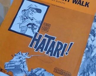 SHEET MUSIC HATARI / BABY ELEPHANT WALK