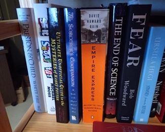 BOOKS 100'S OF BOOKS - WIDE RANGE OF TOPICS