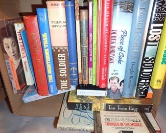 BOOKS 100'S OF BOOKS - WIDE RANGE OF TOPICS