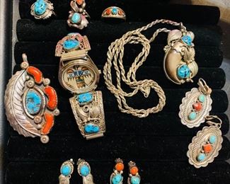 Sterling Silver Native American Jewelry