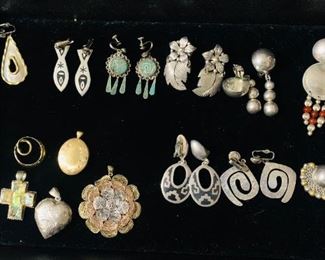 Sterling Earrings / Pendants