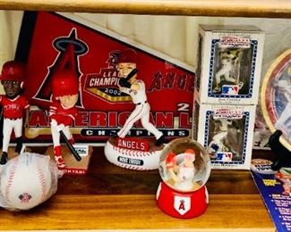 Anaheim Angels Baseball Memorabilia
