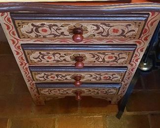 Four Drawer Painted Chest