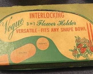 Flower Frogs in Original Box