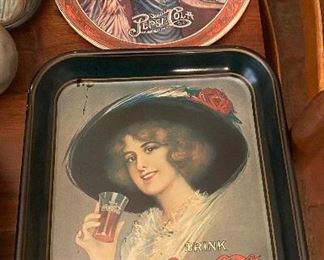 Vintage Coca Cola Trays