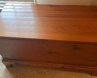 Primitive Old Blanket Chest