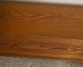 Primitive Blanket Chest Made by Walter Anderson Hedrick (Davidson County)