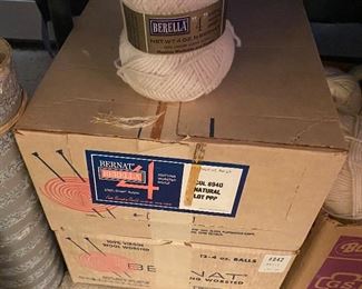Skeins of Berella Wool