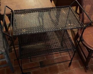 Mid-century Metal Caddy