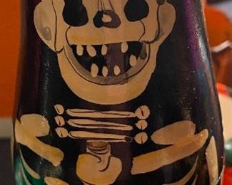 Small Halloween Skeleton Nesting Doll