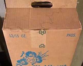 Vintage Girl Scout Cookie Box
