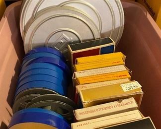 Assorted Home Movies and Empty Film Tins