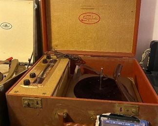 Symphonic Portable Stereo Record Player Combo