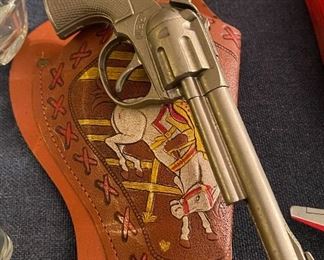 Small Cap Gun and Holster