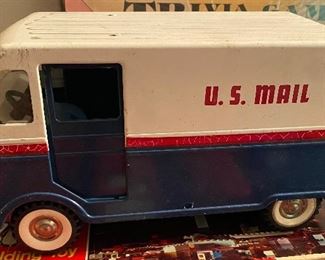 Pressed Steel Structo Mail Truck (Back Doors Present)