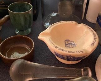 Pharmacy Collectibles/Glass Humidor