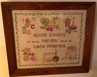Framed Needlepoint