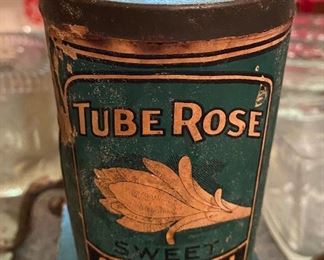 Tube Rose Snuff Can (Unopened with Spoon)