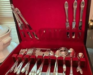 Silverplated Flatware Set