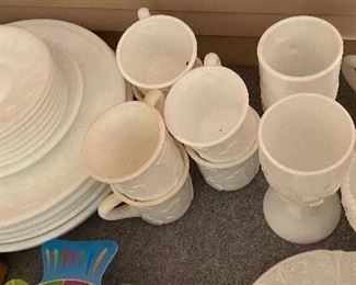 Milk Glass Dishes