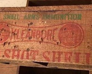 Old Shotgun Shell Crate