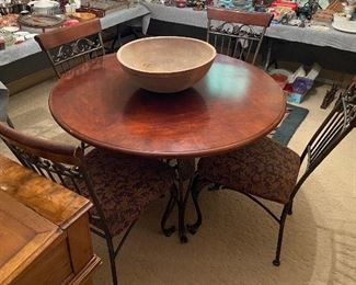 Table and Four Chairs