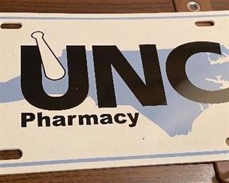 UNC Pharmacy Plate