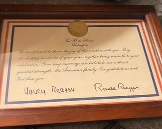 Ronald Reagan Paper Ephemera