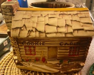 McCoy Cookie Cabin Cookie Jar
