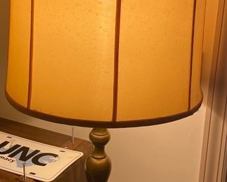 Pair of Brass Candlestick Lamps