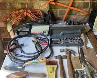 Jumper Cables/Electric Chainsaw