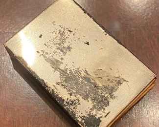 Sterling Matchbook Holder