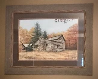 Landscape Art Print by Larry Burton