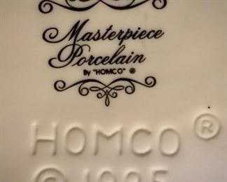 Masterpiece Porcelain by Homco