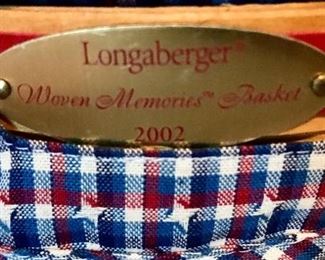 Large Longaberger Basket Collection
