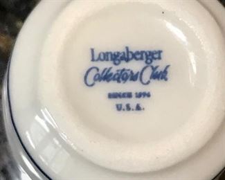 Child's Longaberger Tea Set